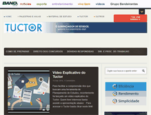 Tablet Screenshot of blog.tuctor.com